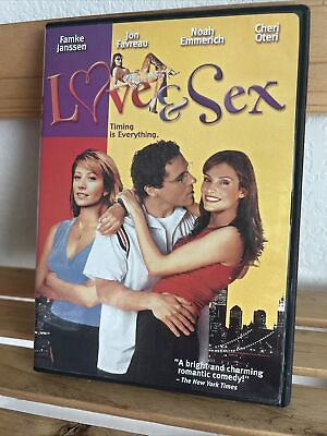 #ad LOVE amp; SEX Rare Indie Movie 2000 DVD FAMKE JANSSEN Jon Favreau Cheri Oteri $7.19