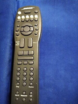 #ad Bose TV Remote MX 5 34 8 no batteries Works $19.00
