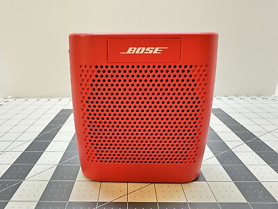 #ad Bose SoundLink Color Portable Bluetooth Speaker Red 415859 Tested amp; Working $59.00