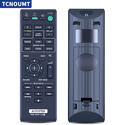 #ad New RM ANP115 Remote Control For Sony Soundbar Speaker System HT CT370 SA CT770 $9.99