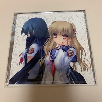 #ad Japanese anime Angel beats Mini Acrylic Art Collection Yusa amp; Shiina very rare $10.38