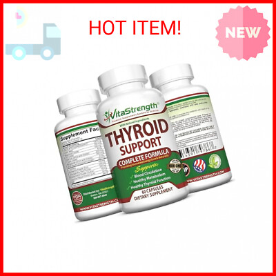 #ad Thyroid Support Complete Formula to Help Weight Loss amp; Improve Energy with Bla $16.99