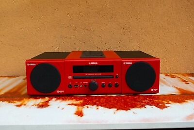 #ad Yamaha CRX 040 Japanese home stereo system in red color $349.00