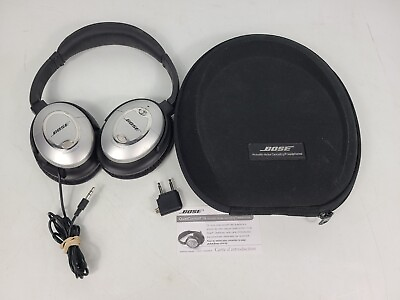#ad Bose QuietComfort 15 On The Ear Acoustic Noise Cancelling Headphones TESTED $39.97