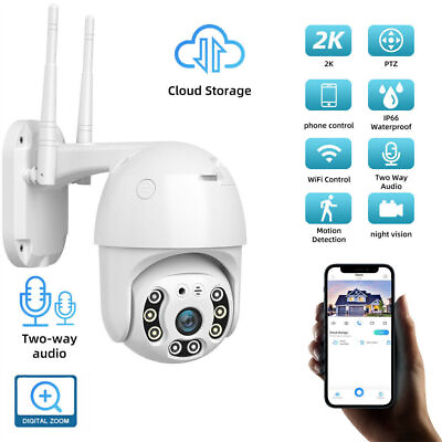 #ad 1080P Wireless Wifi Security Camera System CCTV Outdoor Home HD Cam Night Vision $14.98