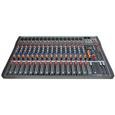 #ad 16 Ch Professional Mixer Console w Bluetooth USB – Exceptional Sound for Live $149.00