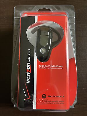 #ad Verizon Wireless Motorola Bluetooth Headset MBT505Z V 1.1 or 1.2 SEALED Package $49.99