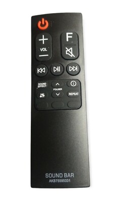 #ad AKB75595331 Replace Remote for LG Sound Bar SL5Y SN7CY SNC4R SPJ4 S S65S3 S SL4Y $10.00