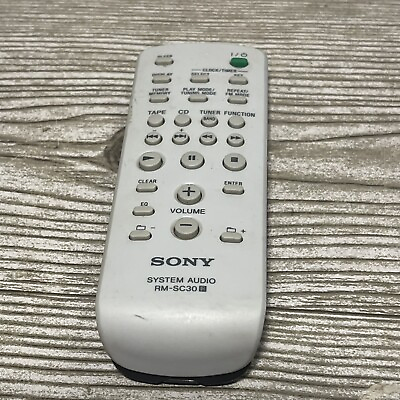 #ad OEM Original Sony System Audio Remote Control Replacement RM SC30 $11.99