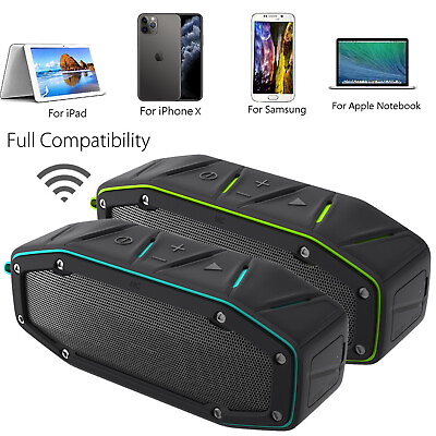 #ad Bluetooth Rechargeable Wireless Speaker Portable Outdoor Handfree Waterproof $20.66
