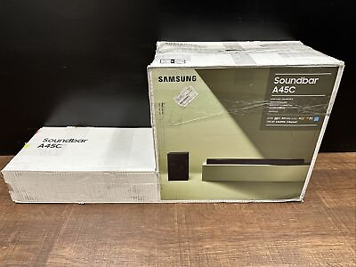 #ad Samsung HW A45C 2.1 Channel Soundbar with Dolby Audio $114.99