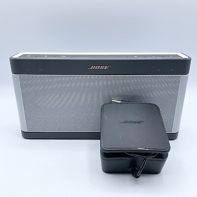 #ad #ad BOSE SoundLink Bluetooth Portable Speaker III Model 414255 W Charger Tested $189.95