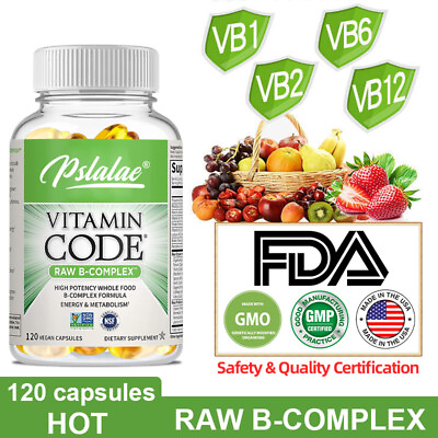 #ad Vitamin Code Raw B Complex Capsules Boost Energy with Probiotic amp; Enzymes C $9.37