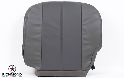 #ad 01 02 Yukon Denali AWD OnStar Navi Bose Driver Bottom Leather Seat Cover Gray $225.79