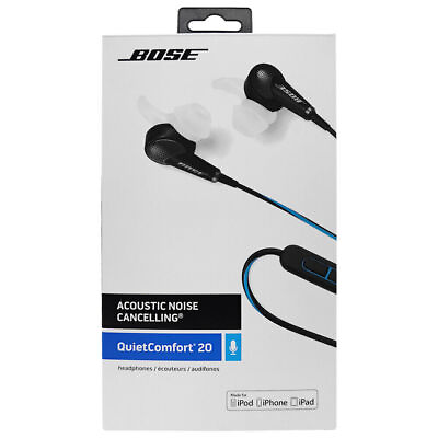 #ad Bose QuietComfort20 Noise Cancelling Headpone Bose QC20 Earbuds For Android iOS $96.21