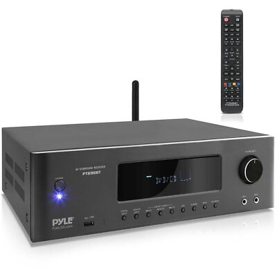 #ad Pyle Wireless BT Streaming Home Theater Receiver 5.2 Channel Surround Sound $219.99