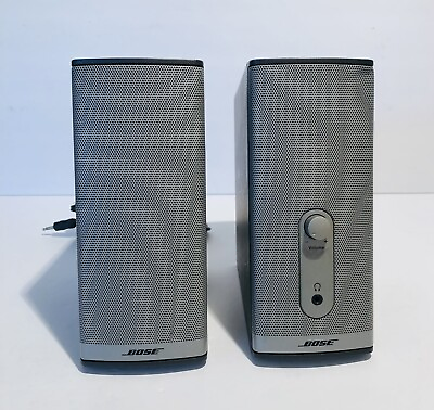 #ad Bose Companion 2 Series II Multimedia Speaker System Gray amp; Black No Adapter $29.88