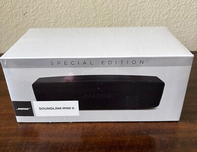#ad #ad Bose SoundLink Mini II Bluetooth Wireless Speaker Special Edition in Black $149.99