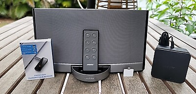 #ad Bose SoundDock N123 Portable Digital Music Speaker Remote Adapter Bluetooth $114.45