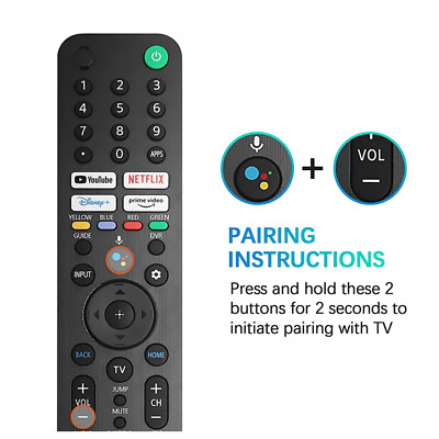 #ad New Voice Remote Control RMF TX520U For Sony LED TV XR 55X90CJ X90J KD 85X85J $14.35