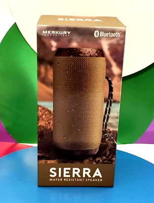 #ad MERKURY Innovations SIERRA Wireless Bluetooth Speaker Water Resistant USB PORT $34.99