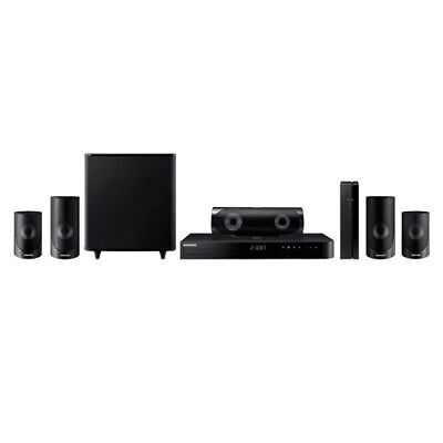 #ad Samsung HT J5500W Home Theater System Dolby 5.1 Surround Blu Ray Entertainment $200.00