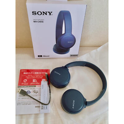 #ad SONY Bluetooth Wireless Headphone WH CH510 Blue 2019 Model AAC Compatible New $50.90