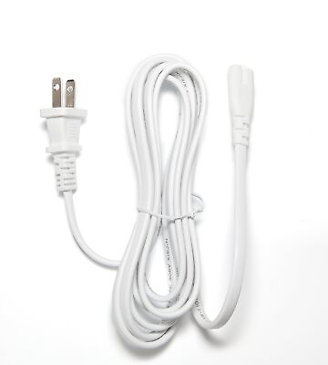 #ad UL Listed OMNIHIL White 8FT AC Power Cord for Martin Logan Motion Vision X $8.99