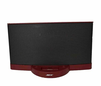 #ad Bose SoundDock Series II Digital Music System Red Limited Edition No Power Cord $29.95