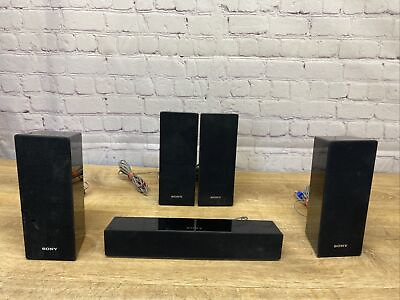 #ad Sony Surround Sound Speakers SS CTB102 SS TSB105 Fronts Rears amp; Center $45.99