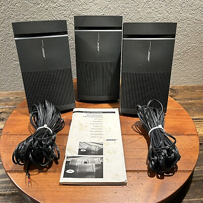 #ad Bose V 100 Video Speaker and 2 Bose V 300 Surround Sound Speakers. Set of 3 $83.64