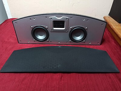 #ad Vintage Martin Logan Vignette Speaker With Wall Mount TESTED SOUNDS GREAT $119.99