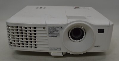 #ad Mitsubishi EX240U 2000:1 2500 ANSI Lumens DLP Projector w Lamp *No Remote* $21.99
