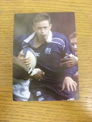 #ad 2001 2002 Rugby Union: Scotland Rugby Squad Steel Jon In Action Being Tackle GBP 3.99
