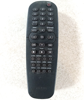 #ad Philips Universal Remote Control Black $3.05