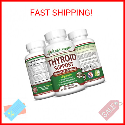 #ad Thyroid Support Complete Formula to Help Weight Loss amp; Improve Energy with Bla $16.58