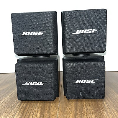 #ad Pair Of Bose Acoustimass Cube System Cube Speakers AM 5 Left amp; Right $42.25