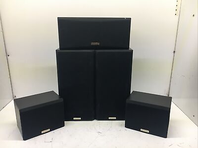 #ad Kenwood KS 505HT Set Of 5 Surround Sound Speakers $150.00