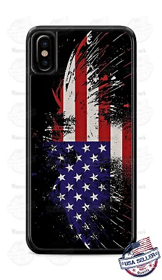 #ad US Flag Pride Eagle Design Phone Case Cover For iPhone 11 Pro Samsung LG etc $12.95