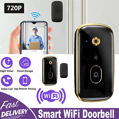 #ad Wireless Video Doorbell Camera Wireless with Chime Voice Change Motion Detection $22.90