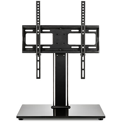 #ad 5Rcom Tabletop TV Stand Pedestal Base w Swivel Mount for 27#x27;#x27; 55quot; TVup to 88lbs $34.99