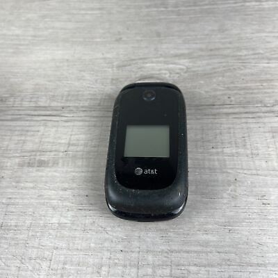 #ad ZTE Z221 Black 2quot; Display Single SIM GSM Bluetooth ATamp;T Cellular Flip Phone $14.09