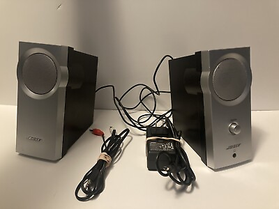 #ad Bose Companion 2 Series 1 Computer PC Speaker System Silver $36.99
