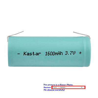 #ad Kastar 3.7V Liion Battery for Philips Norelco 8892XL HQ8894 8894XL 8895XL HQ9100 $8.59