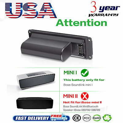 #ad 061384 061385 061386 Battery for Bose Soundlink Mini 1 One Speaker 063404 063287 $17.95