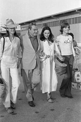 #ad Director Luchino Visconti With Lucia Bose Miguel Bose And Lucia 1972 Old Photo AU $9.00