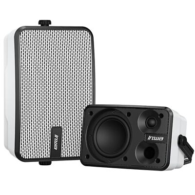 #ad Outdoor Bluetooth Speakers IPX5 Waterproof 400W Wall Mount Speaker Powerful $171.63