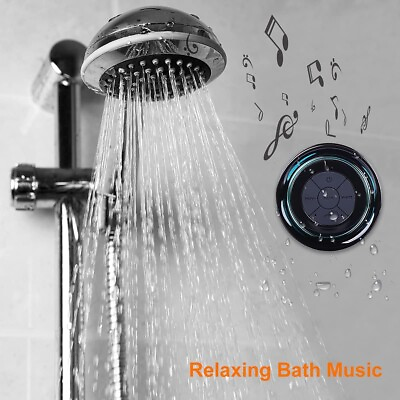#ad Two for 9.99 Wireless Bluetooth Speaker TF Card Waterproof Suction Cup $9.99