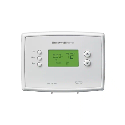 #ad Honeywell Home 5 2 Day Programmable Thermostat with Digital Backlit Display $19.99