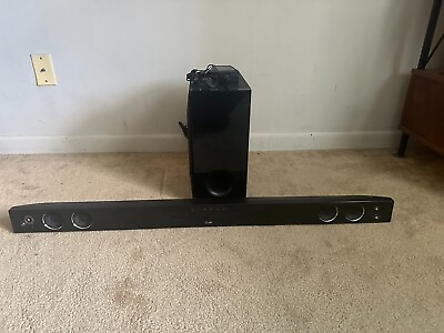 #ad LG NB3730A Bluetooth Sound Bar with Wireless Active Subwoofer *NO REMOTE* $75.50